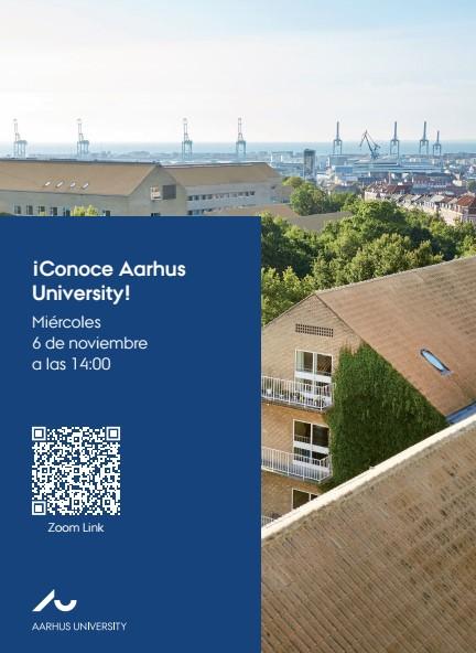 Webinar sobre los programas de Maestría que ofrece Aarhus University