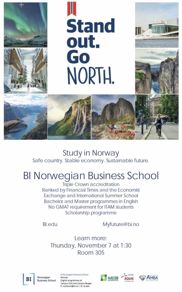 Sesión Informativa de BI Norwegian Business School