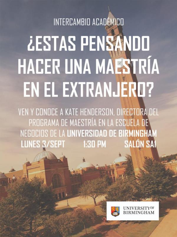 ¿Estás pensando hacer una maestría en Inglaterra?